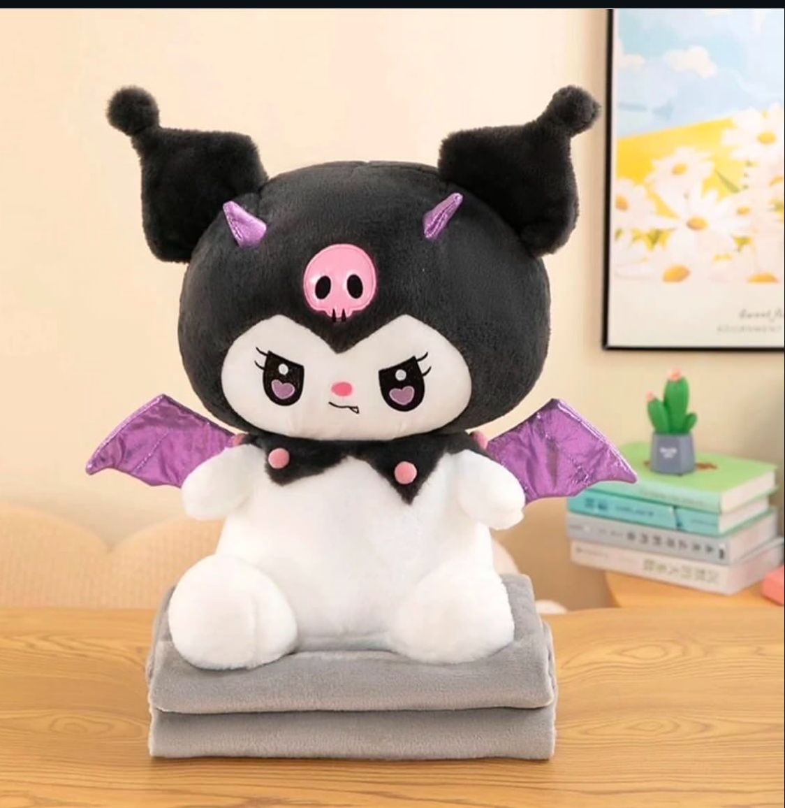 Miniatura 2 de PELUCHES CON MANTA, varios diseños. - NOMBRES: HIPOPOTAMO